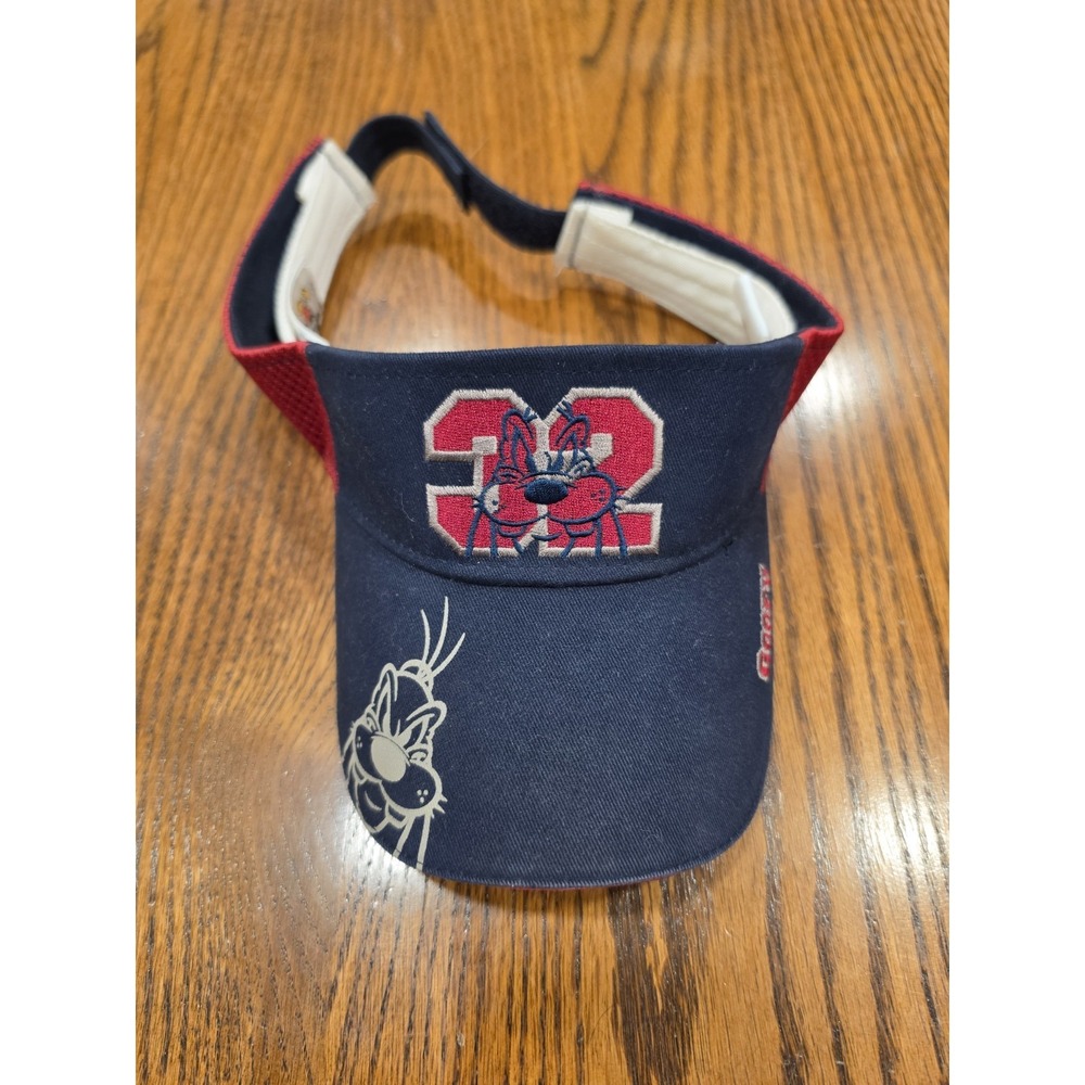 Walt Disney World Vintage Goofy Visor Navy / Red 23 Unisex Youth Offical Brand
